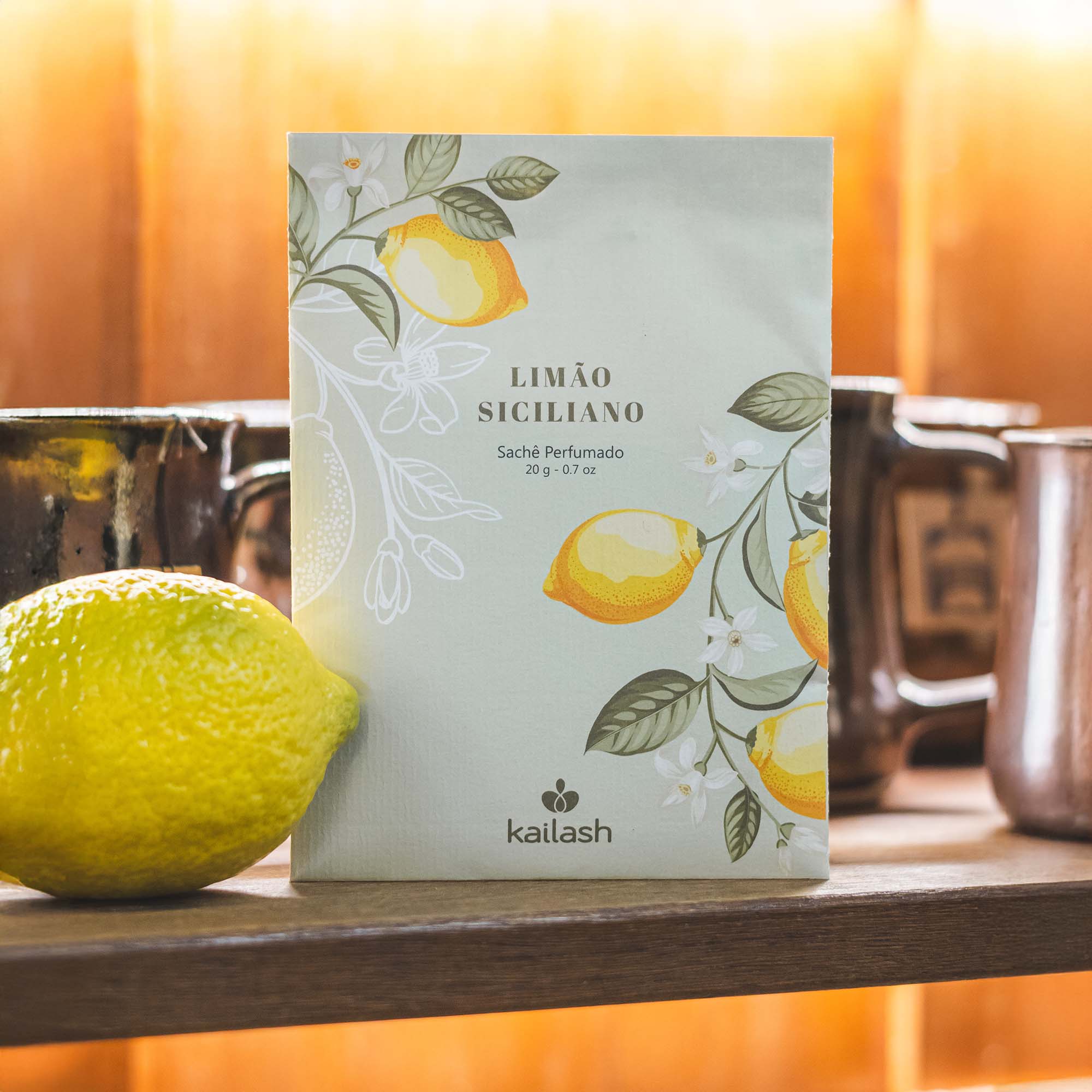 SACHÊ PERFUMADO - LIMÃO SICILIANO - 20G