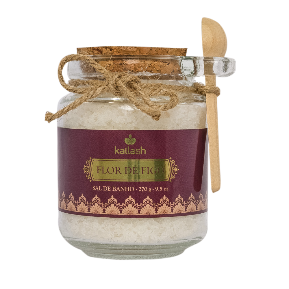 SAL DE BANHO ESFOLIANTE - FLOR DE FIGO - ...