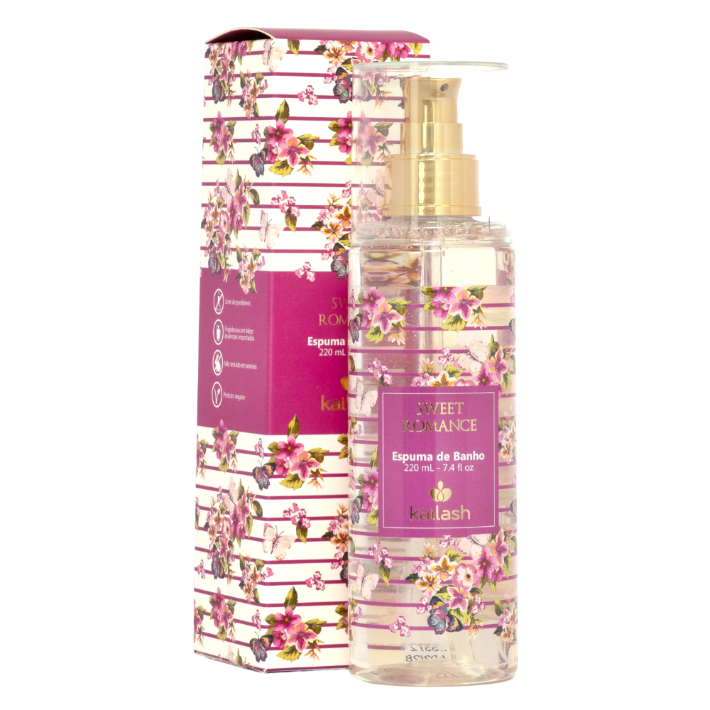 ESPUMA DE BANHO - SWEET ROMANCE - 220ML
