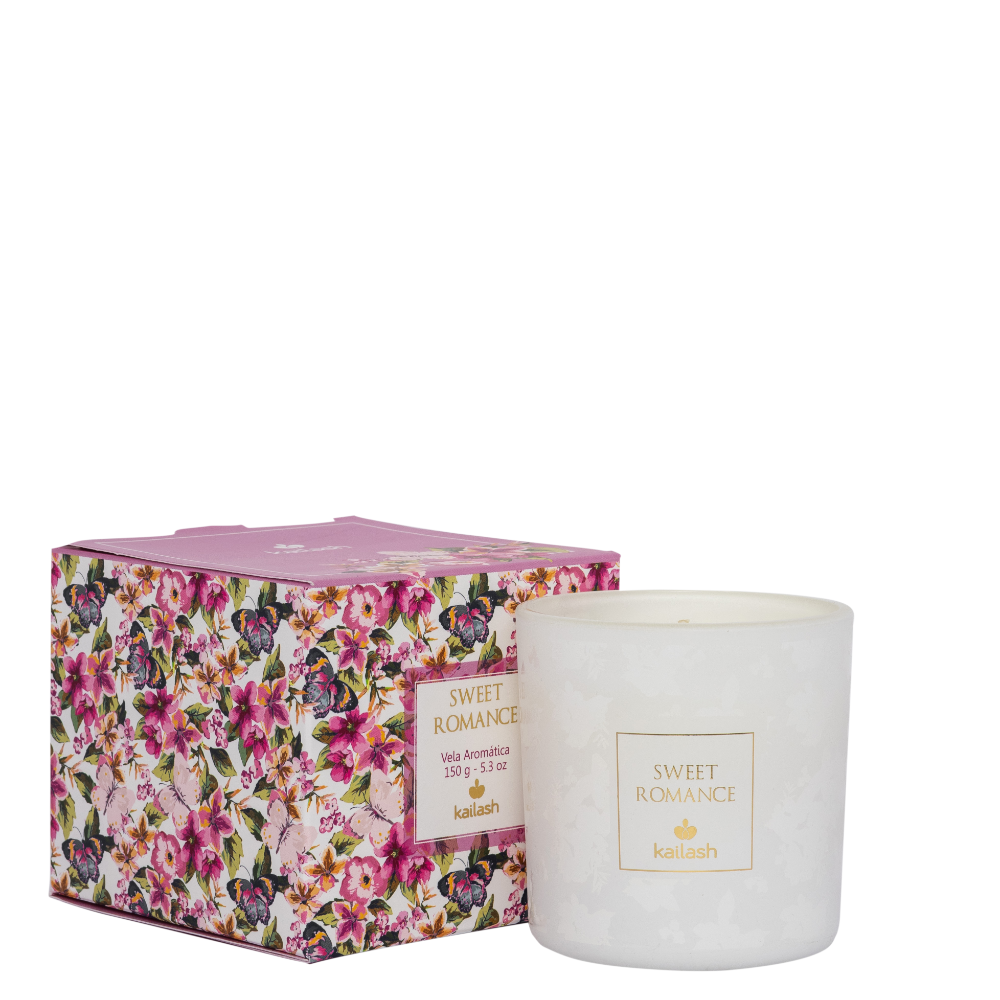VELA PERFUMADA - SWEET ROMANCE - 180G
