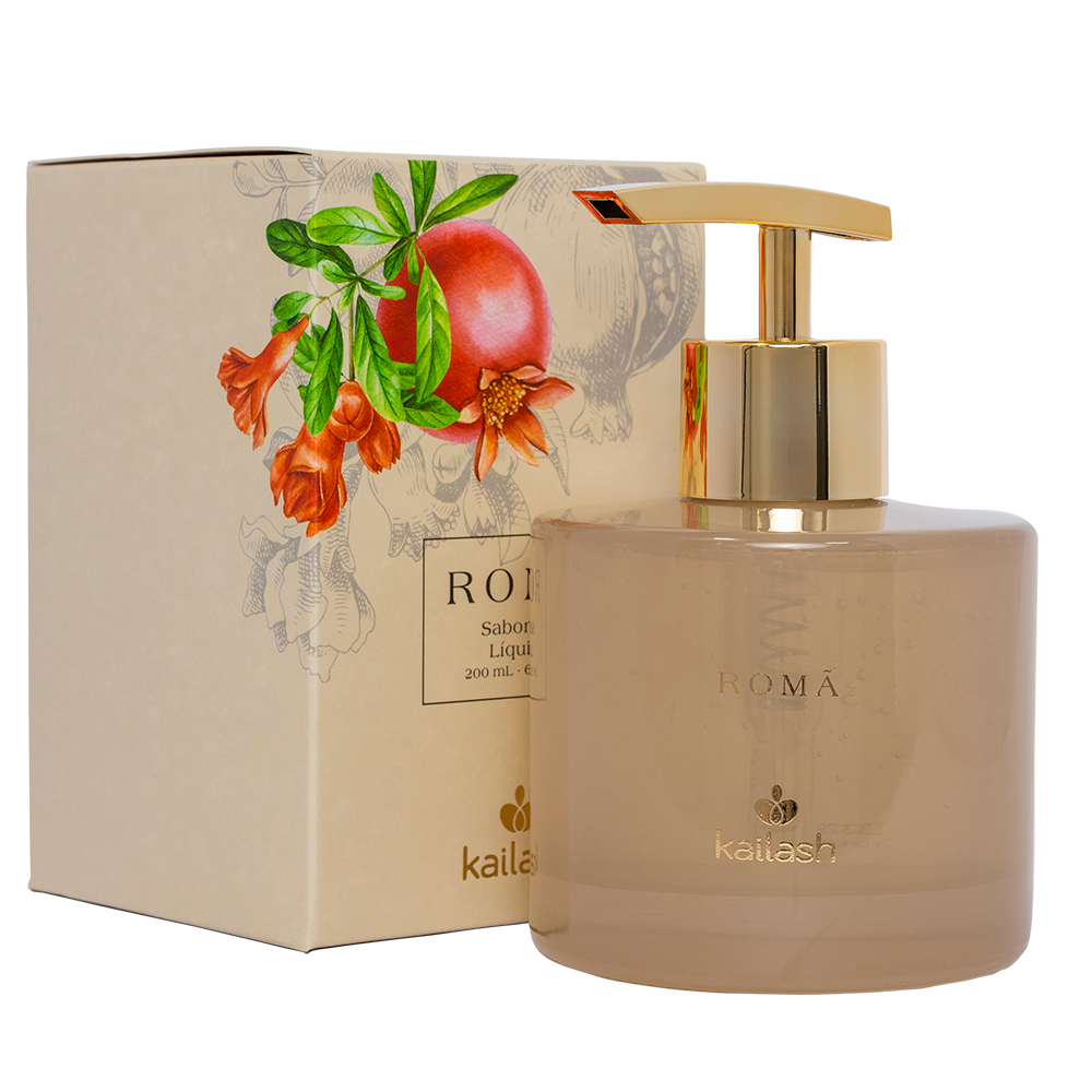 SABONETE LÍQUIDO HIDRATANTE - ROMÃ - 250ML
