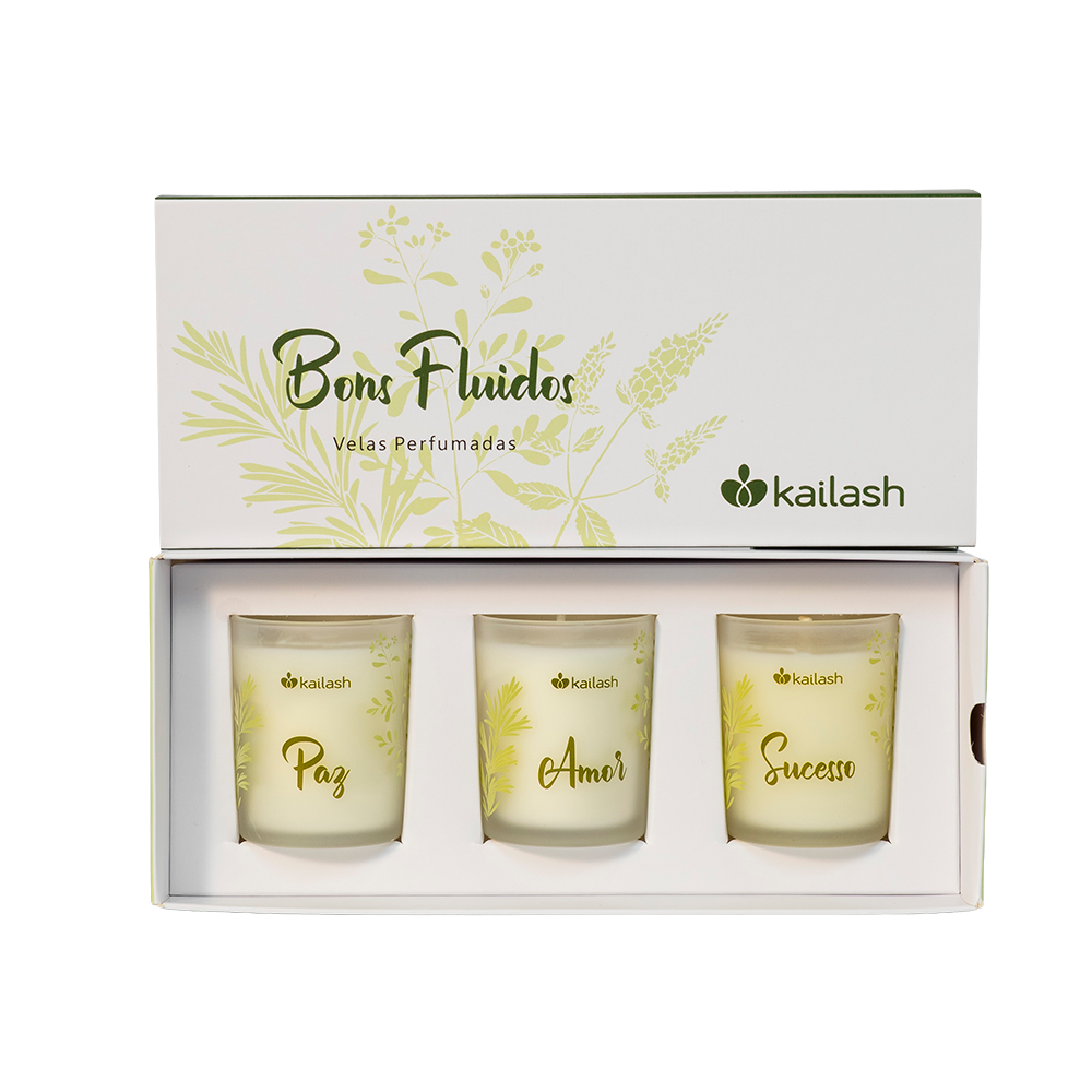 KIT VELAS PERFUMADAS ENERGÉTICAS - BONS F...