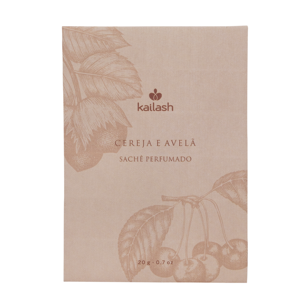 SACHÊ PERFUMADO - CEREJA E AVELÃ - 20G