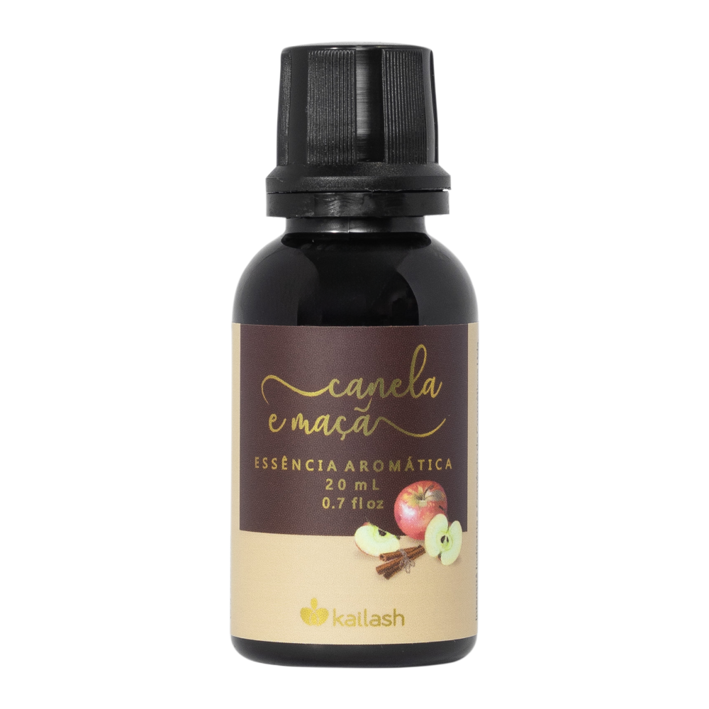 ESSÊNCIA PERFUMADA - CANELA E MAÇÃ - 20ML
