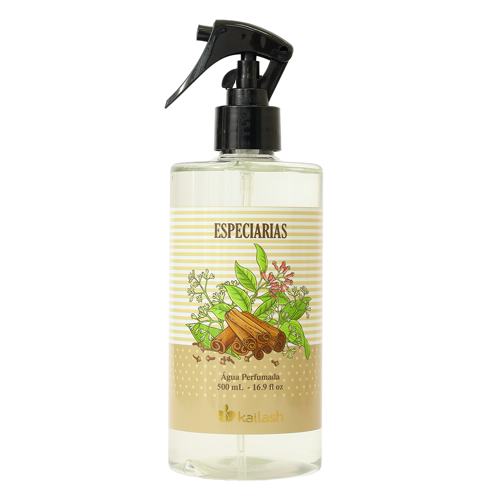 ÁGUA PERFUMADA PARA TECIDOS - ESPECIARIAS...