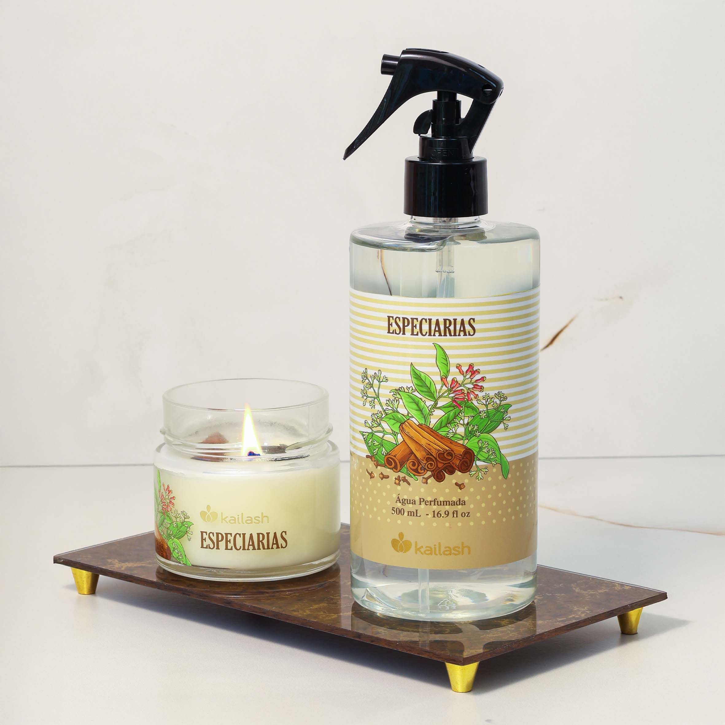 ÁGUA PERFUMADA PARA TECIDOS - ESPECIARIAS...