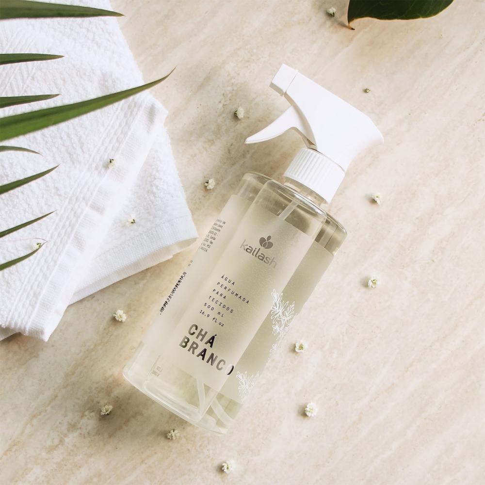 ÁGUA PERFUMADA PARA TECIDOS - CHÁ BRANCO ...