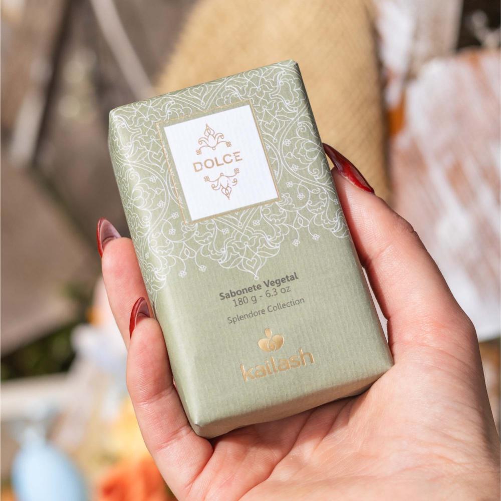 SABONETE EM BARRA VEGETAL - SPLENDORE DOL...