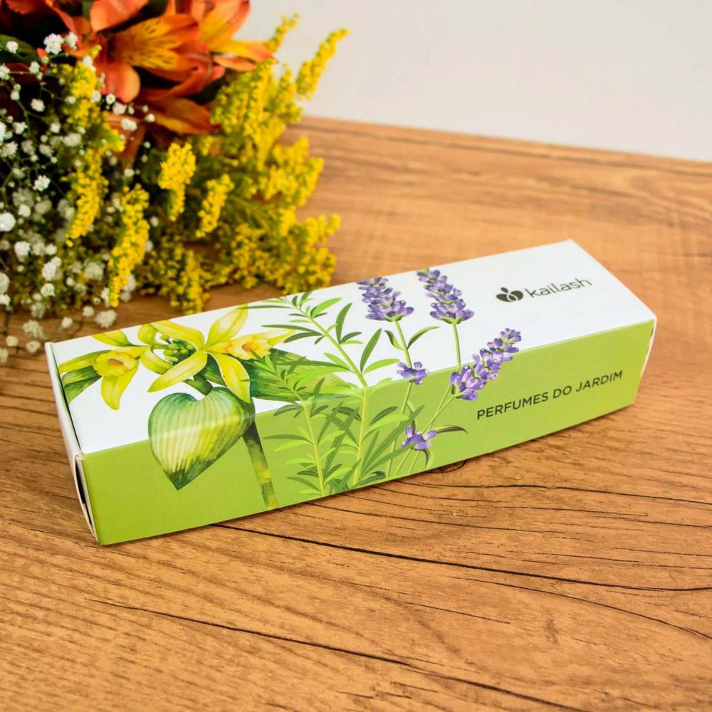 KIT SABONETE EM BARRA - PERFUMES DO JARDIM - (3 SABONETES COM 80G CADA) - 270G