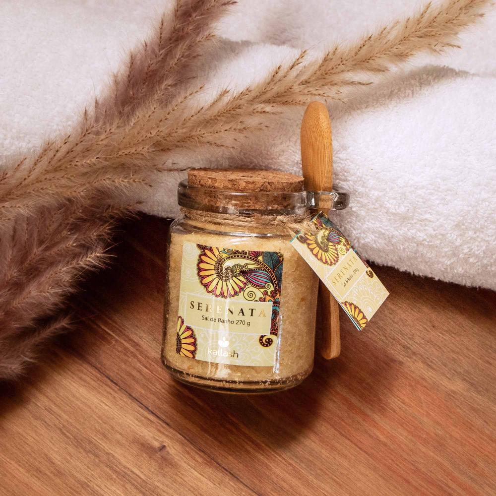 SAL DE BANHO ESFOLIANTE - SERENATA - 270G